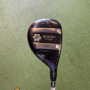 Used RH Cobra King F8 19* 3 Hybrid Aldila Rogue 75g Graphite Stiff Flex
