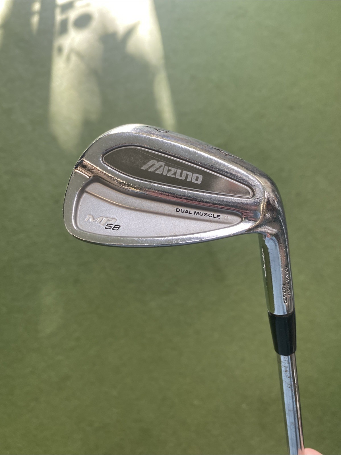 Used RH Mizuno MP-58 Ti Iron Set 4-PW Dynamic Gold X100 Steel - Image 15