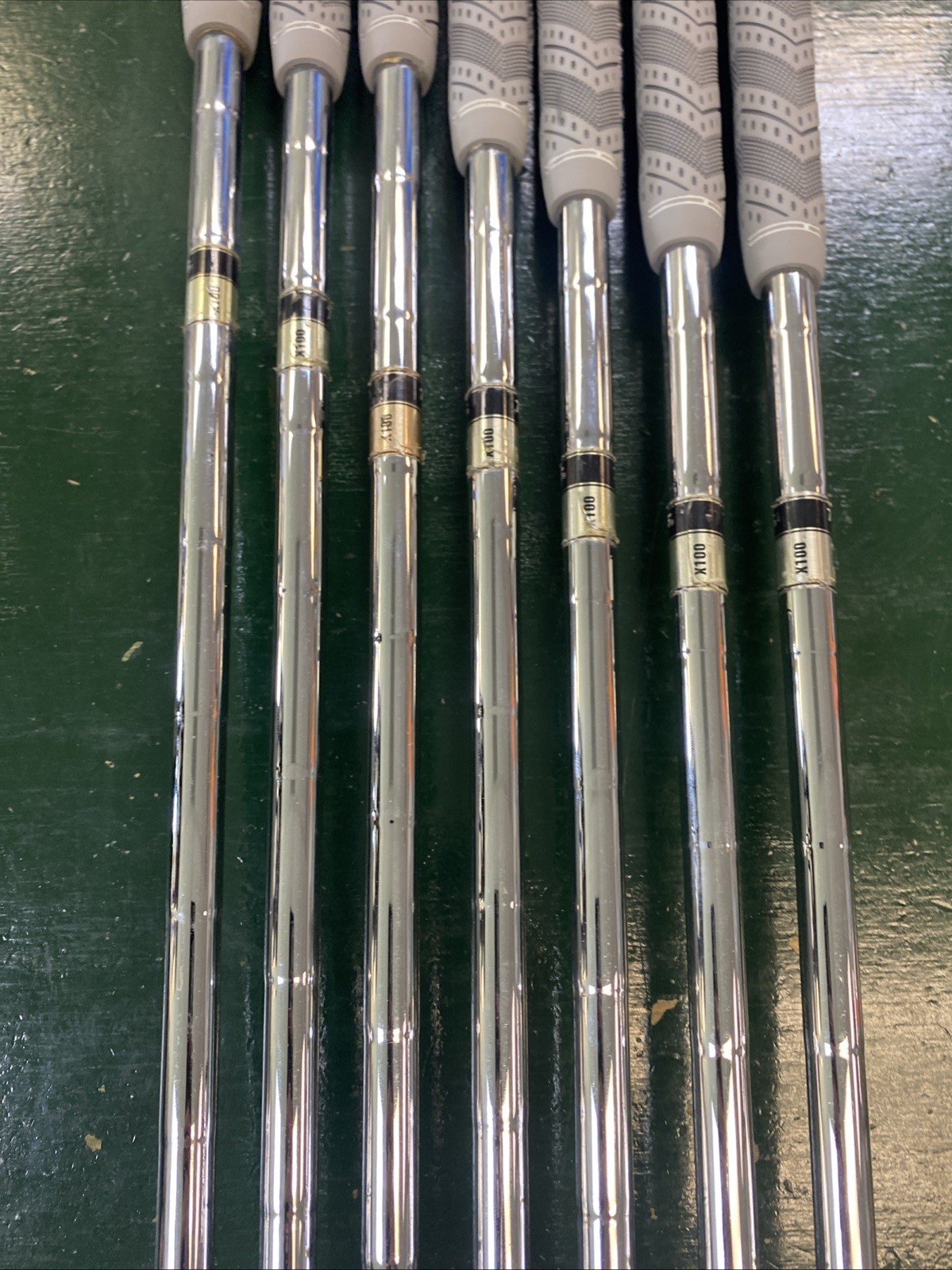 Used RH Mizuno MP-58 Ti Iron Set 4-PW Dynamic Gold X100 Steel - Image 17