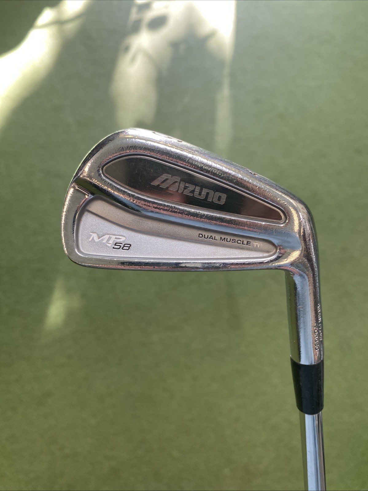 Used RH Mizuno MP-58 Ti Iron Set 4-PW Dynamic Gold X100 Steel - Image 5