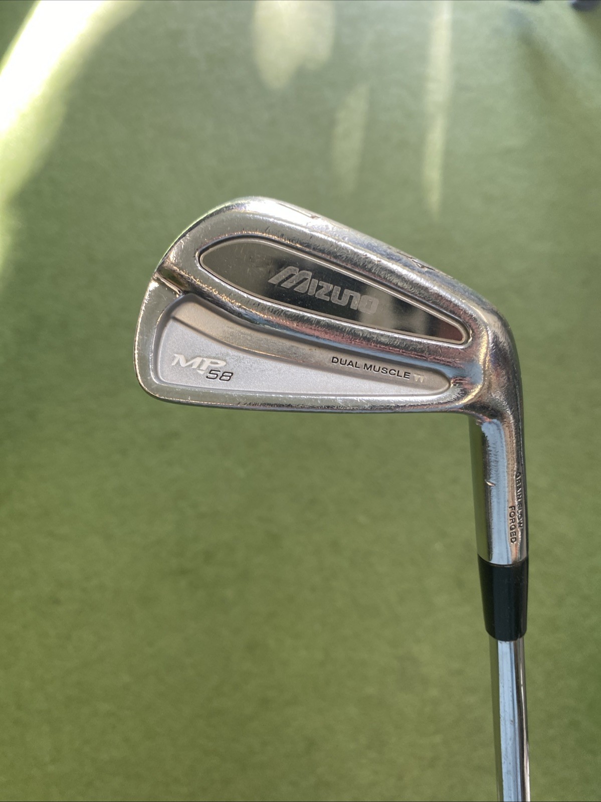 Used RH Mizuno MP-58 Ti Iron Set 4-PW Dynamic Gold X100 Steel - Image 9