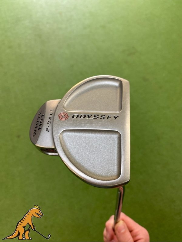 Used RH Odyssey White Hot 2-Ball 34” Mallet Putter