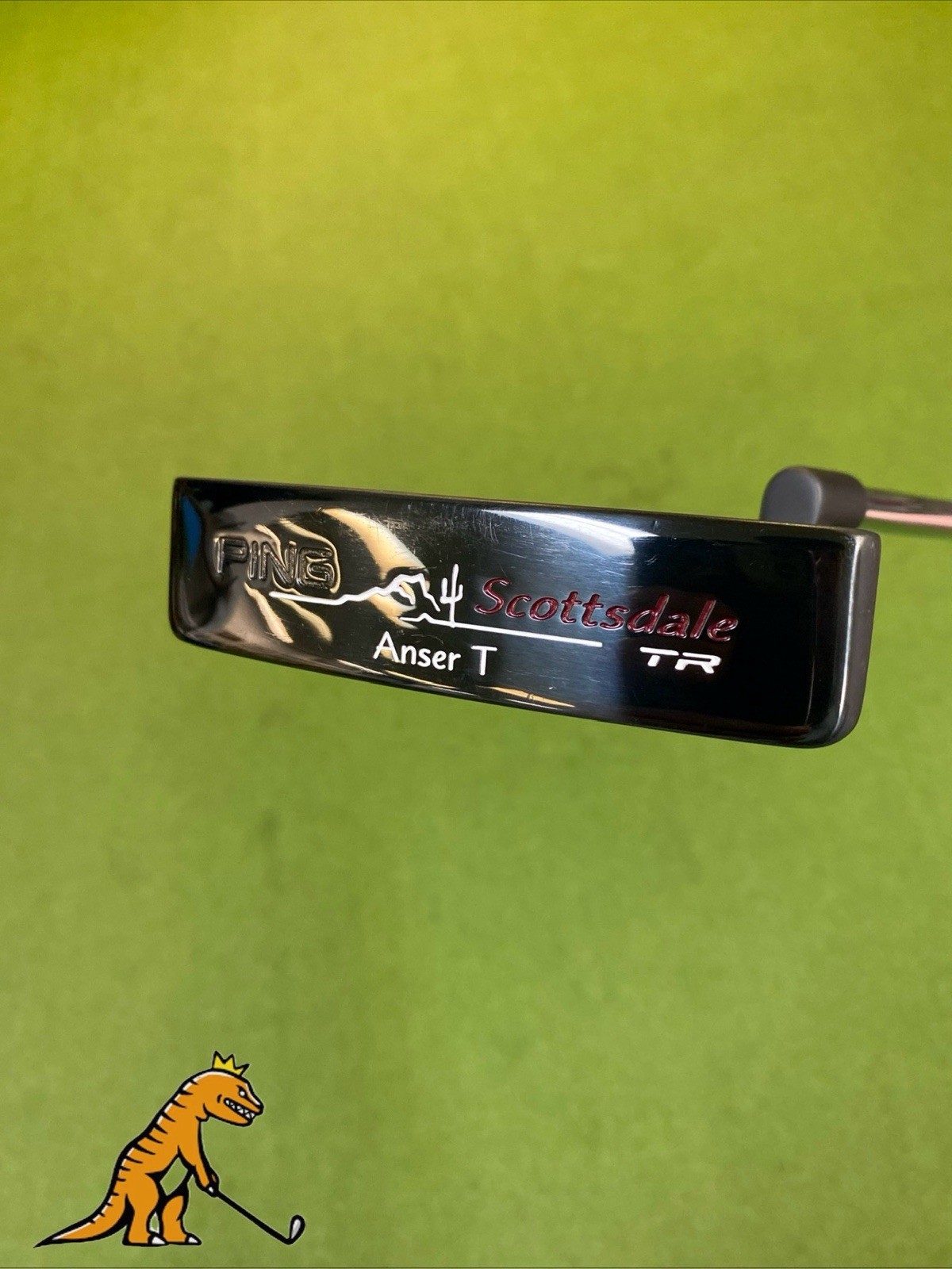 Used RH Ping Anser T Scottsdale TR Black 34” Blade Putter