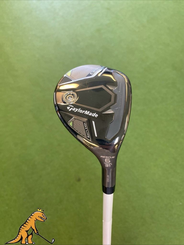 Used RH TaylorMade Qi35 Rescue 31* 6 Hybrid Fujikura Air Speeder Graphite Ladies