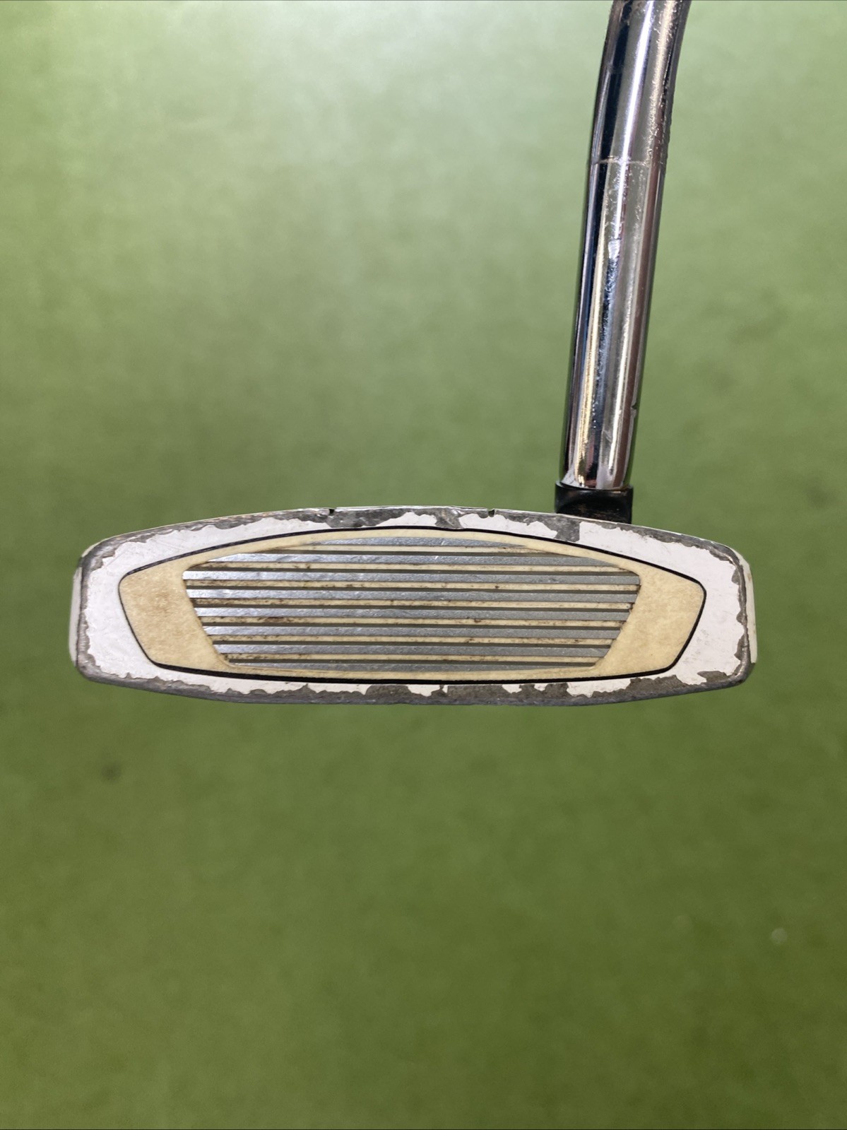 Used RH TaylorMade Spider EX Navy 35” Mallet Putter Double Bend - Image 3