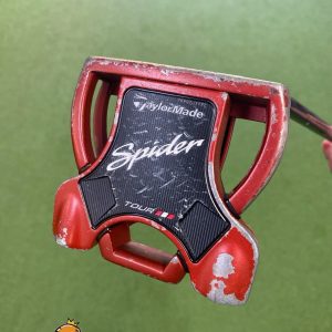 Used RH TaylorMade Spider Tour Red 34” Mallet Putter