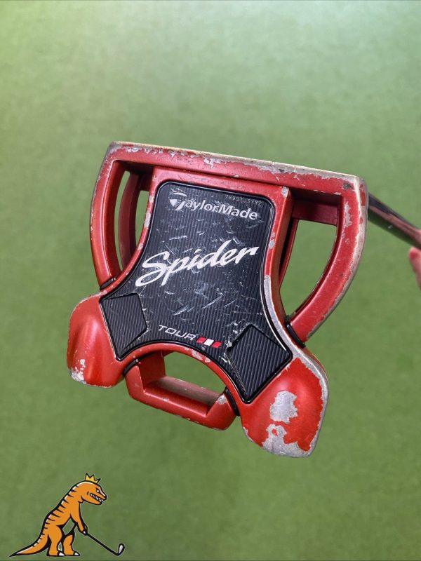 Used RH TaylorMade Spider Tour Red 34” Mallet Putter