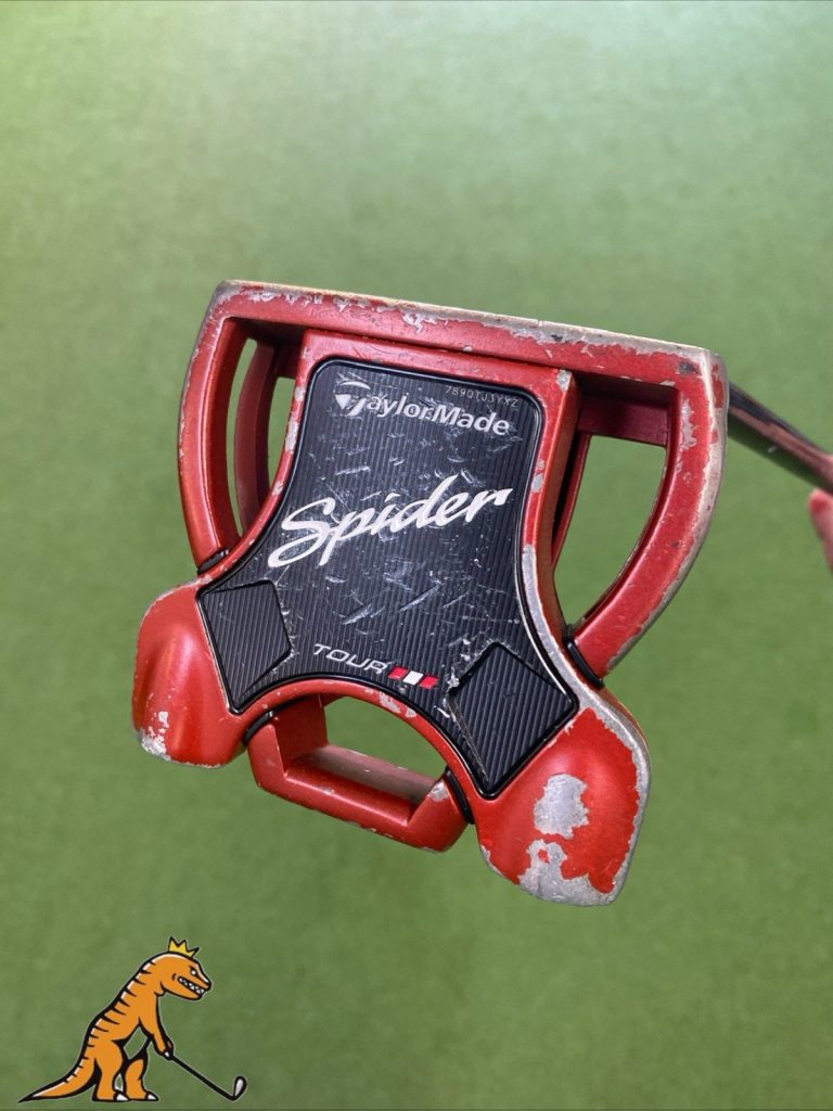 Used RH TaylorMade Spider Tour Red 34” Mallet Putter