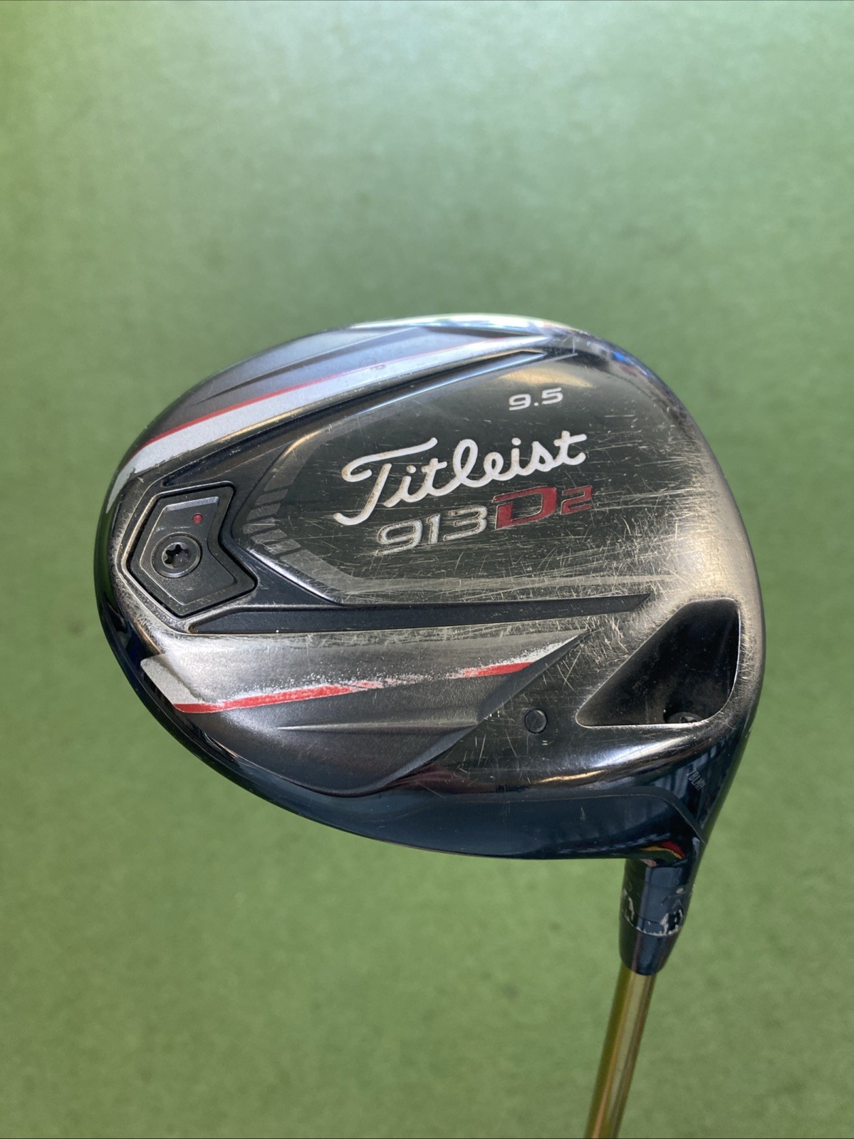 Used RH Titleist 913 D2 9.5* Driver Aldila NV Prototype 70g Stiff Flex - Image 3