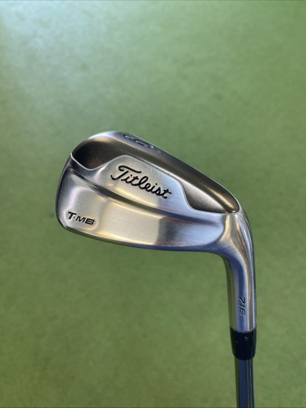 Used RH Titleist T-MB 716 Iron Set 4-9-iron UST Recoil 110g Graphite Stiff Flex