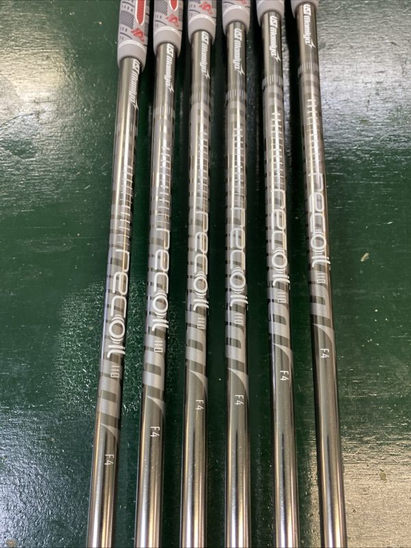Used RH Titleist T-MB 716 Iron Set 4-9-iron UST Recoil 110g Graphite Stiff Flex
