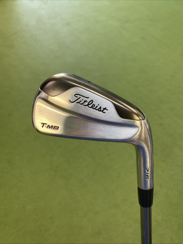 Used RH Titleist T-MB 716 Iron Set 4-9-iron UST Recoil 110g Graphite Stiff Flex