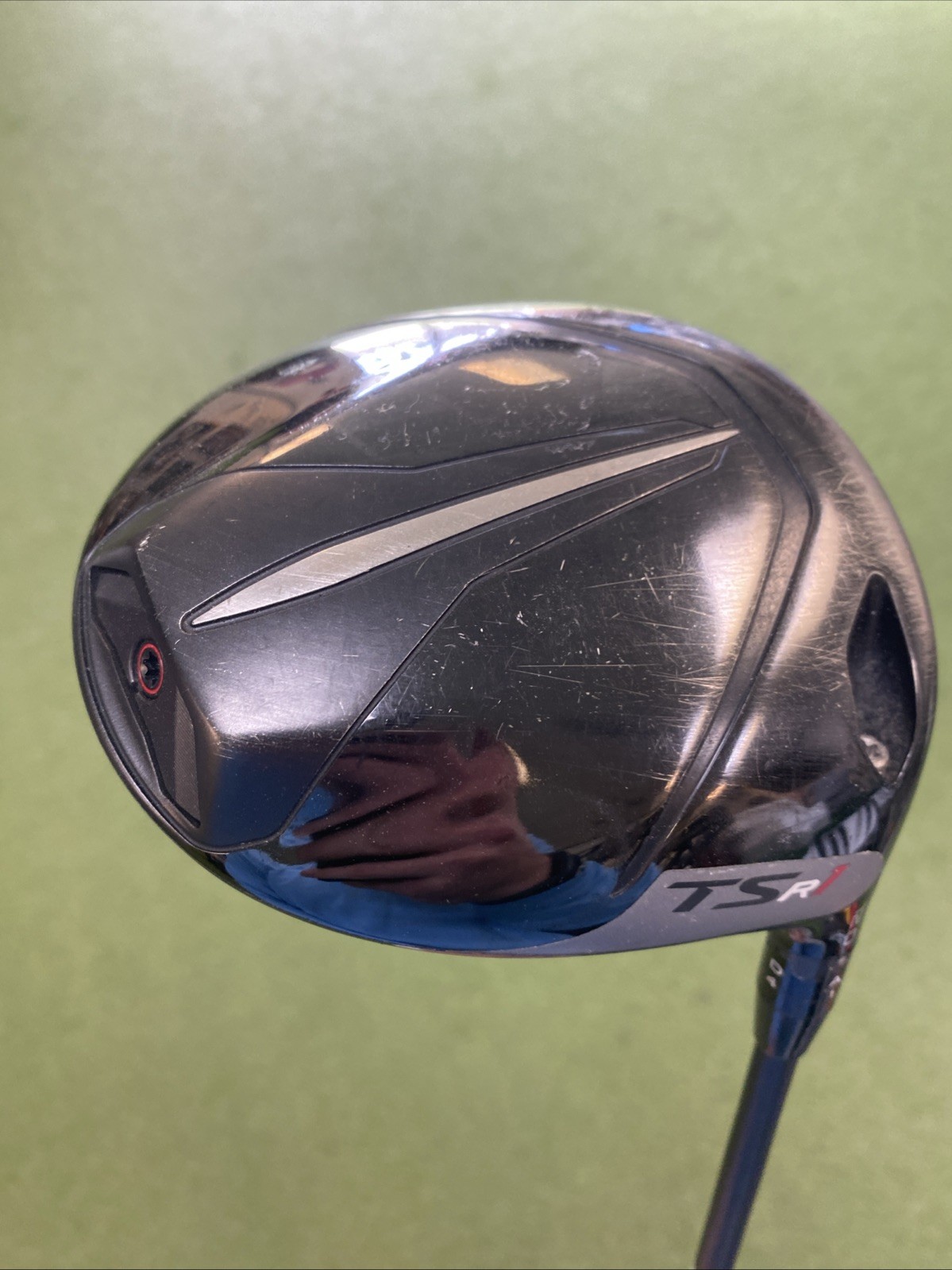 Used RH Titleist TSR1 12* Driver HZRDUS Red CB 50g Regular Flex Graphite *Dent - Image 3