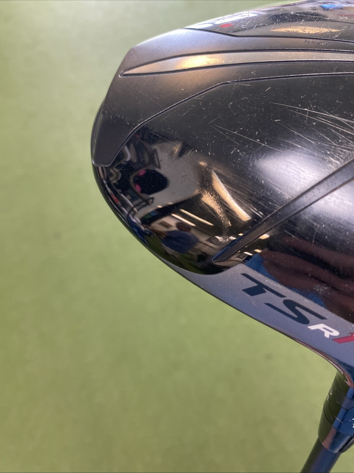 Used RH Titleist TSR1 12* Driver HZRDUS Red CB 50g Regular Flex Graphite *Dent - Image 4