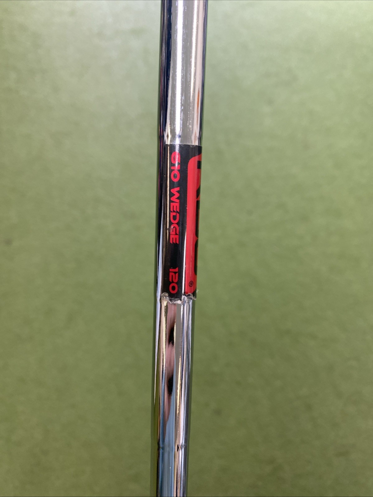 Used RH Titleist Vokey SM9 Jet Black 54.10* Sand Wedge KBS 120g Wedge Flex Steel - Image 7