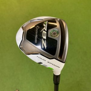 Used TaylorMade RBZ Tour Spoon 13* 3-Wood Matrix Ozik 70g Graphite Stiff Flex