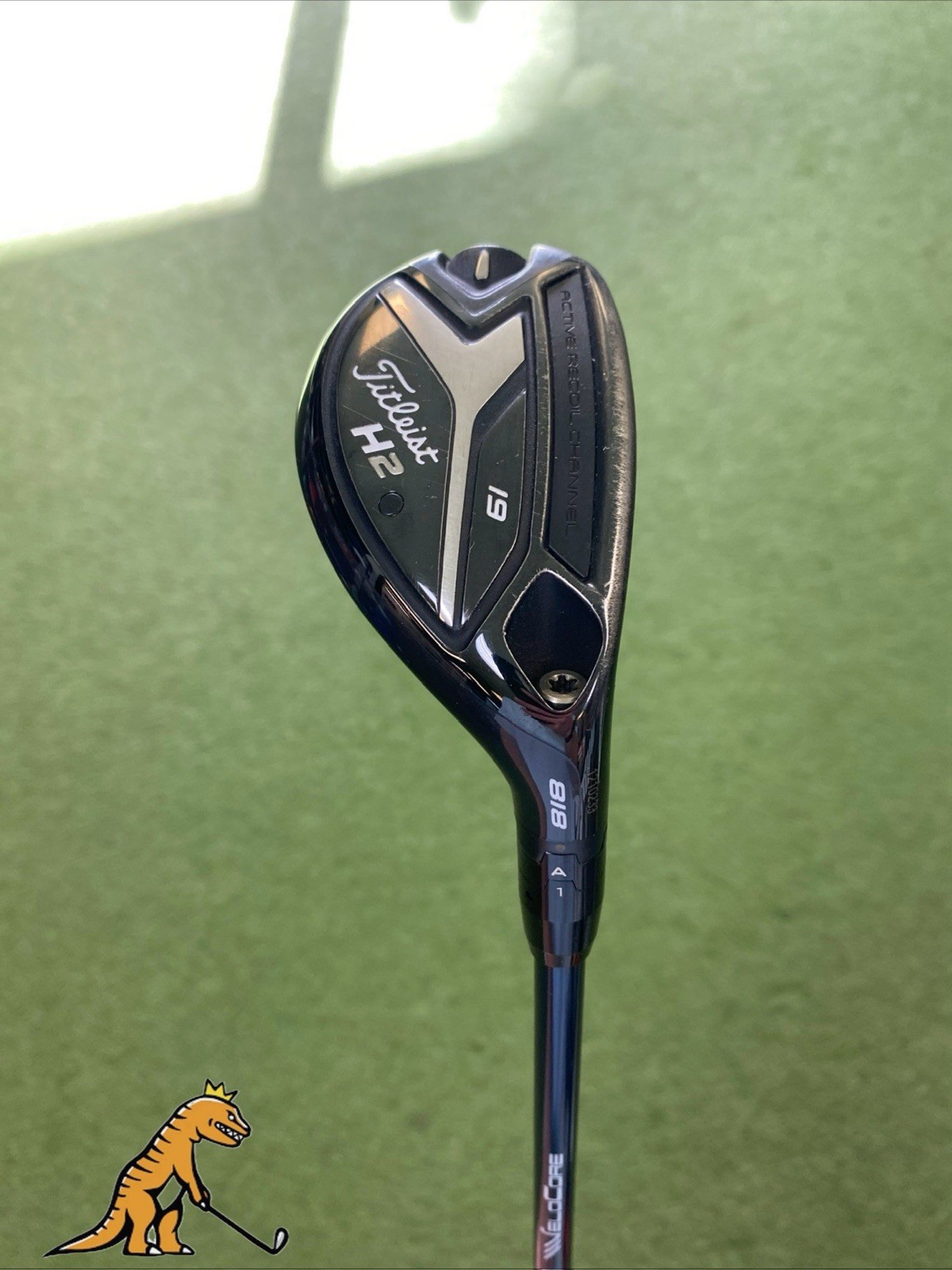 Used Titleist 818 H2 19* 3 Hybrid Ventus Velocore Blue 80g Stiff Flex Graphite