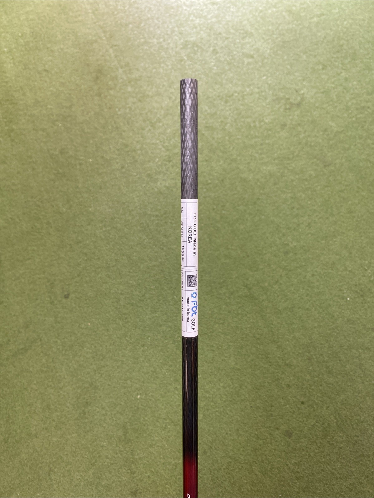 X-Wave FBT Golf Driver Shaft 50g Graphite Senior Flex New Uncut Korea - Image 7